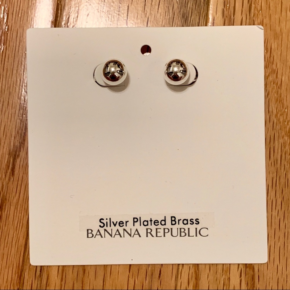 BR Silver Everyday Stud Earrings w/ 10K Gold